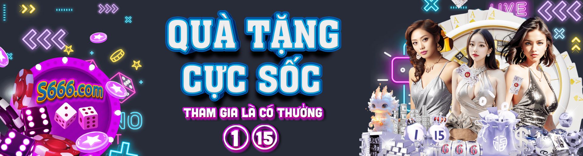 banner s666 xổ số